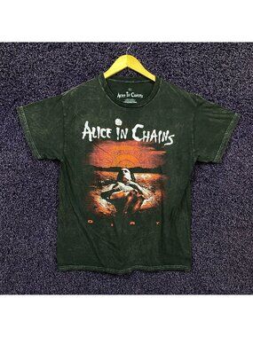 Alice In Chains DIRT mineral Wash T-Shirt Size  Large